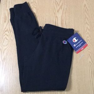 New Women’s Champion Pajama Lounge Pants Cotton Black Sizes Small Medium XL 2XL